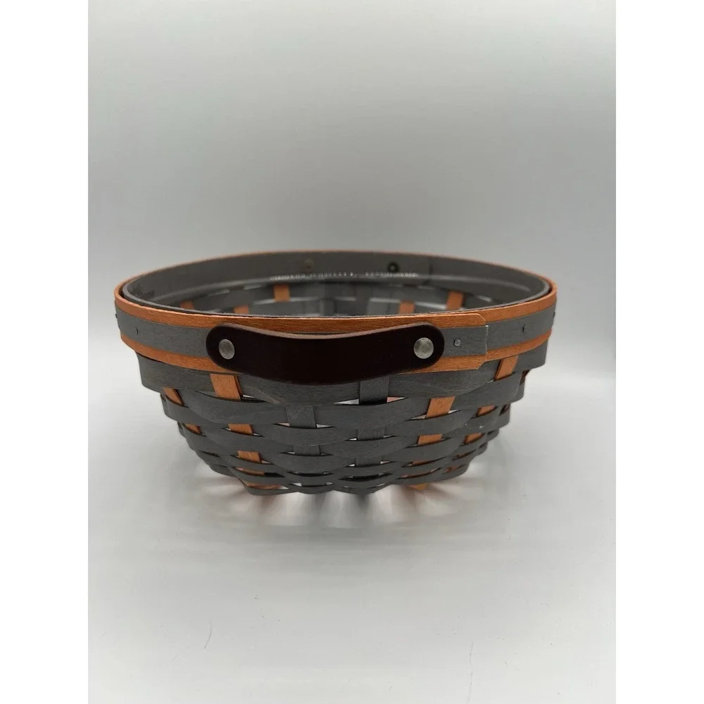 Dresden & Co Like‎ Longaberger Cross Bottom Bowl Basket W/Protector -EUC